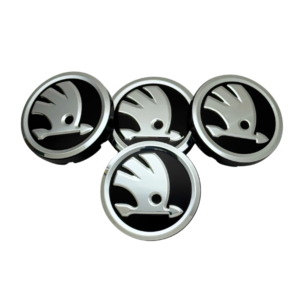 Set 4 Capace Jante Skoda – 55mm