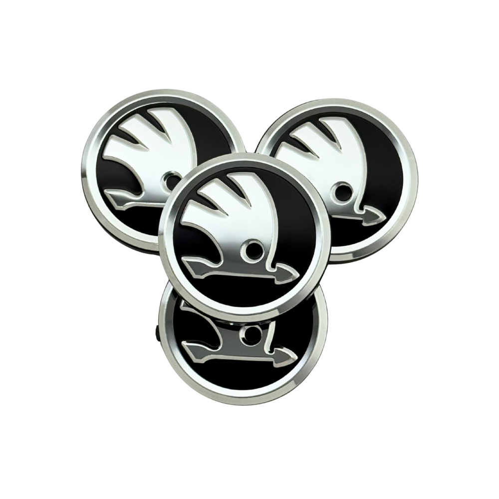 Set 4 Capace Jante Skoda – 55mm