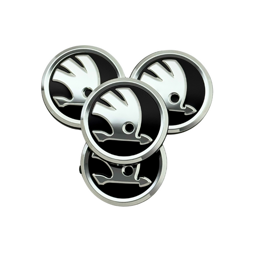 Set 4 Capace Jante Skoda – 55mm