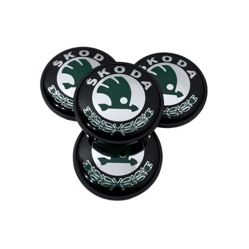 Set 4 Capace Jante Skoda – 65mm