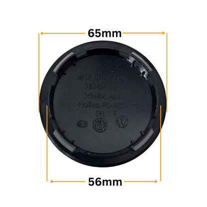 Set 4 Capace Jante Skoda – 65mm