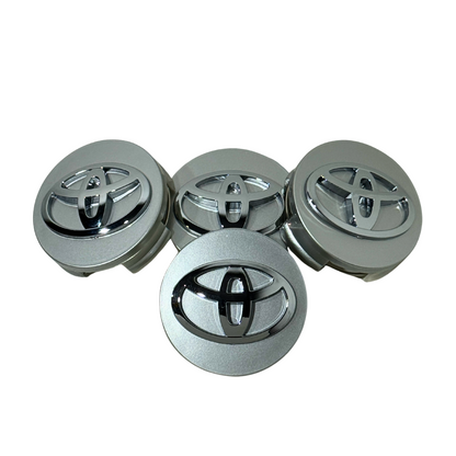 Set 4 Capace Jante Toyota – 62mm, Gri