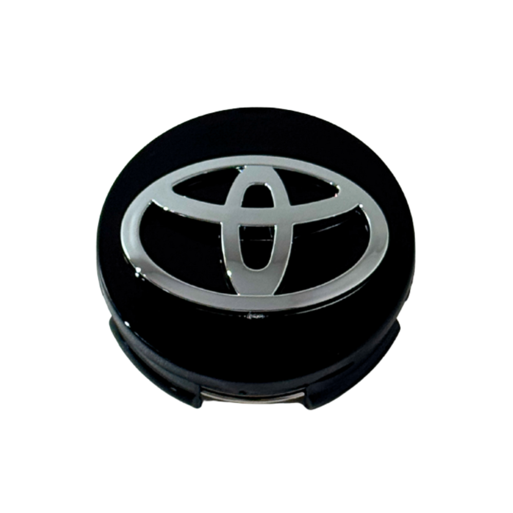 Set 4 Capace Jante Toyota – 62mm, Negru