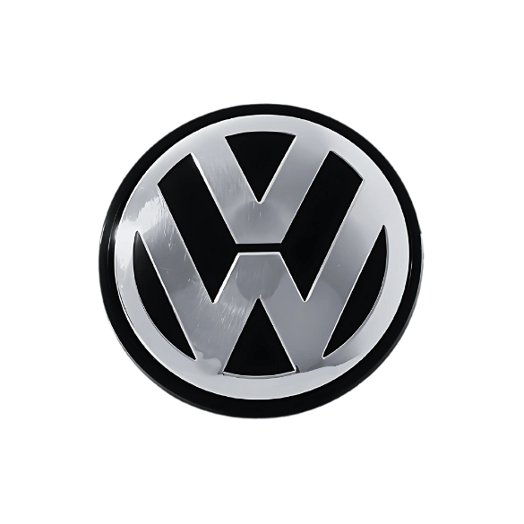 Set 4 Capace Jante VW – 55mm, Negru