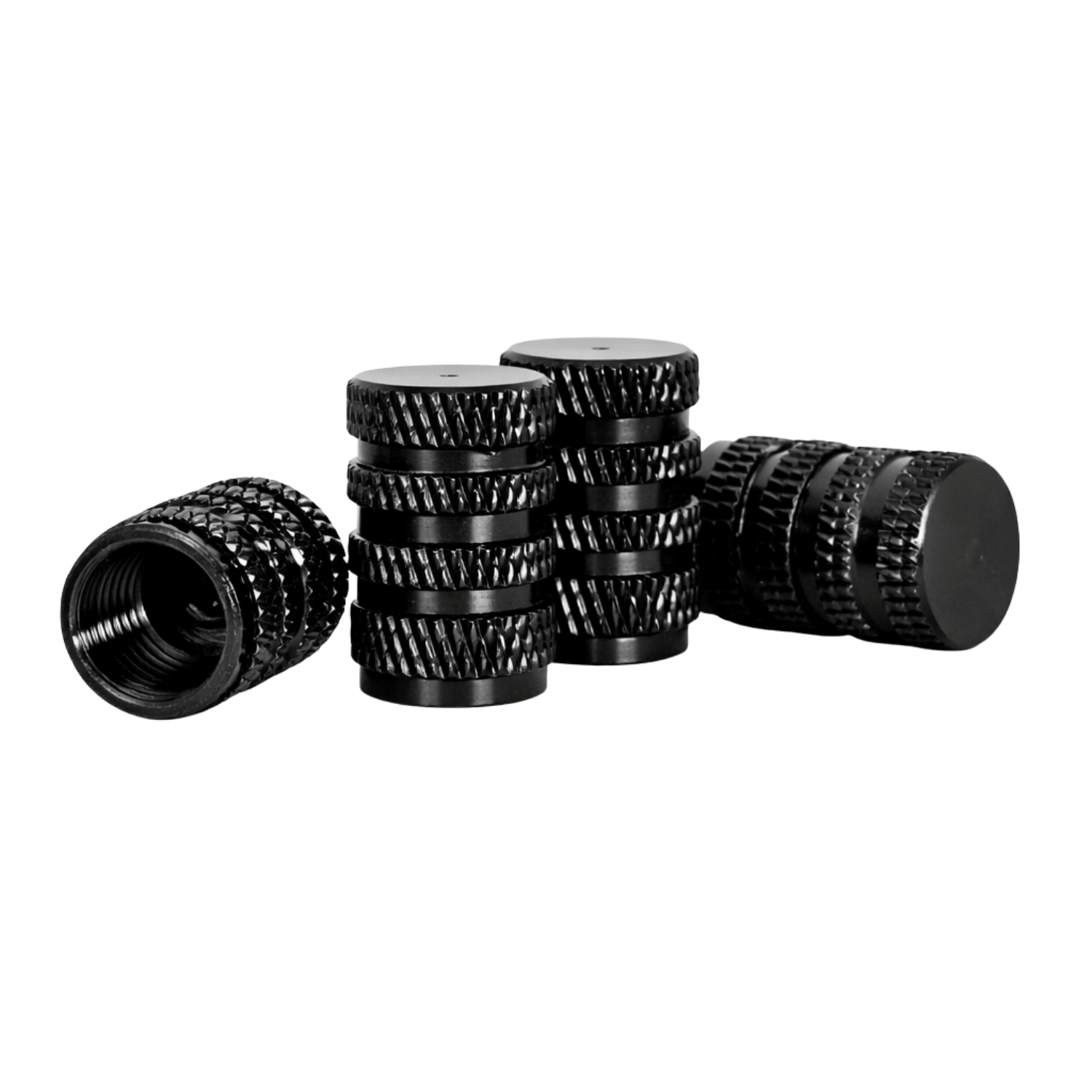 Set 4 Capace Valvă Roți Auto – Universale, Aluminiu