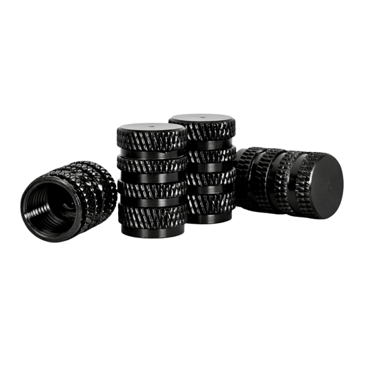 Set 4 Capace Valvă Roți Auto – Universale, Aluminiu