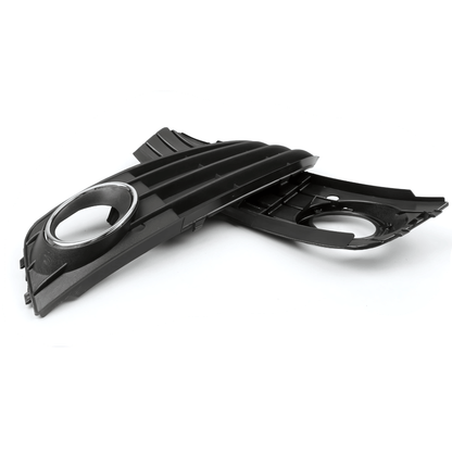 Set Grila Proiector Audi A4 B8 Design S-Line, Negru Mat