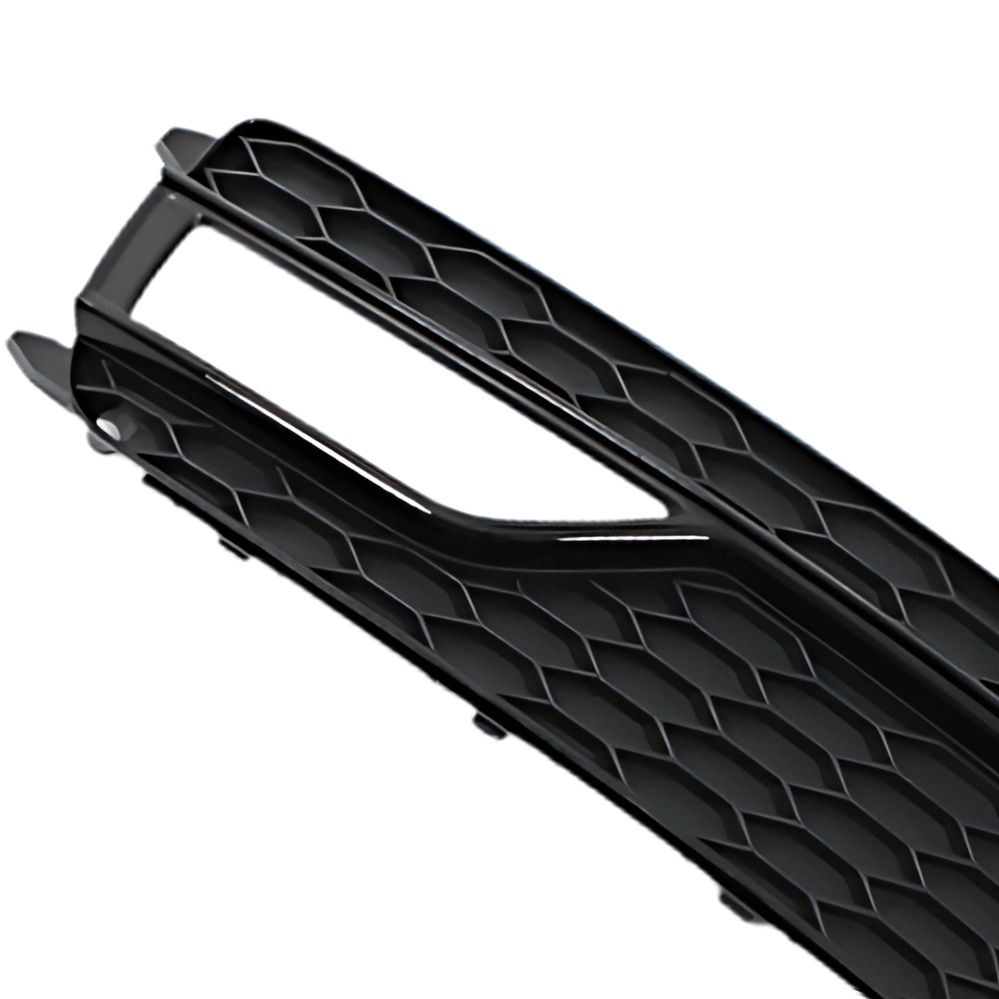Set Grila Proiector Audi A5 B8.5 S-Line Tip Fagure, Negru Lucios