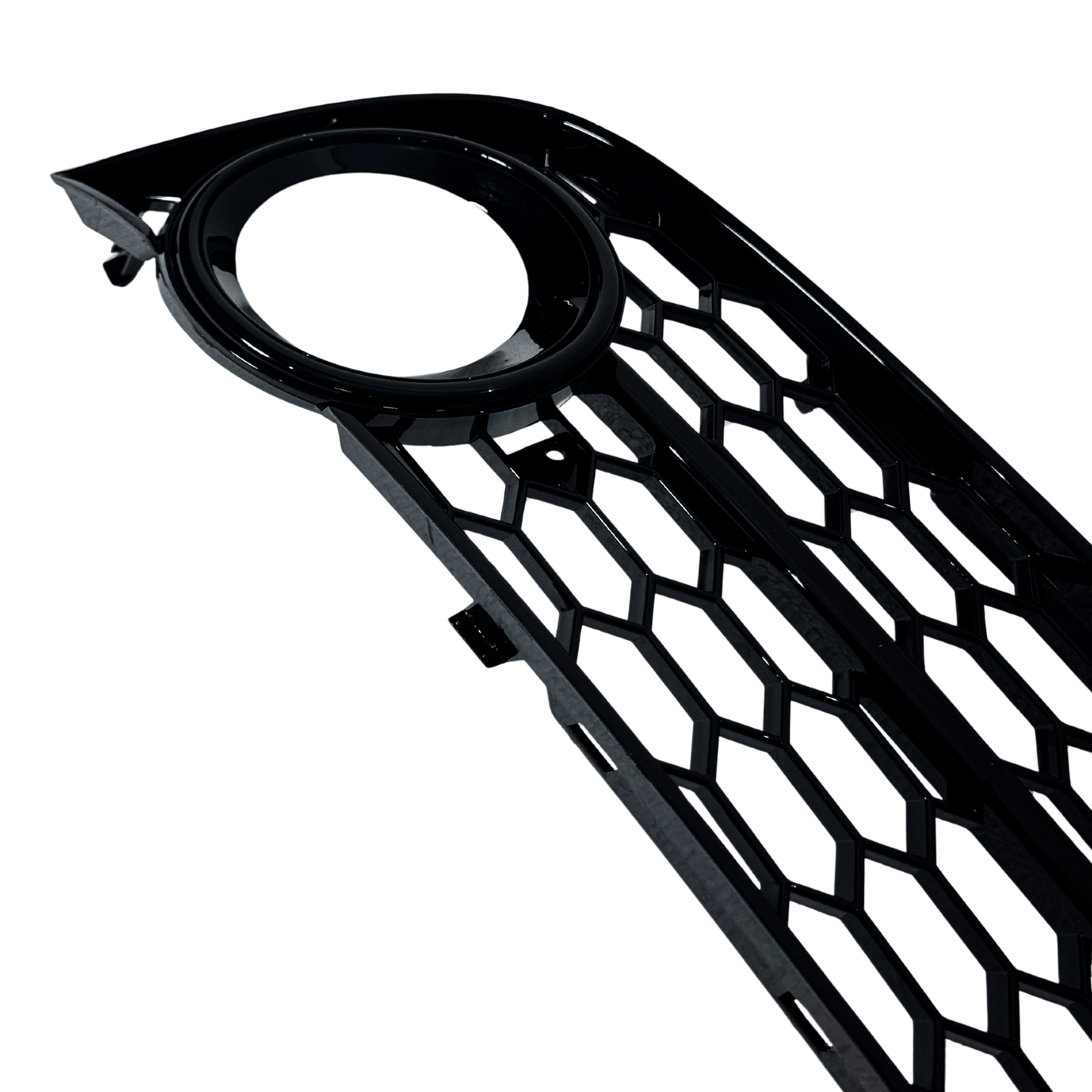 Set Grila Proiector Audi A5 B8 Tip Fagure, Negru Lucios