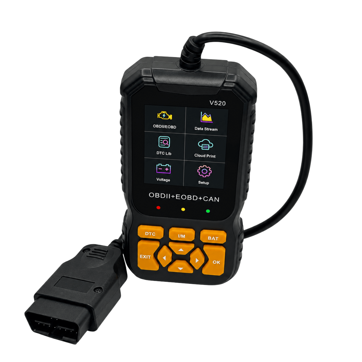 Tester diagnoză auto OBD2 V520 – Citire și ștergere erori motor
