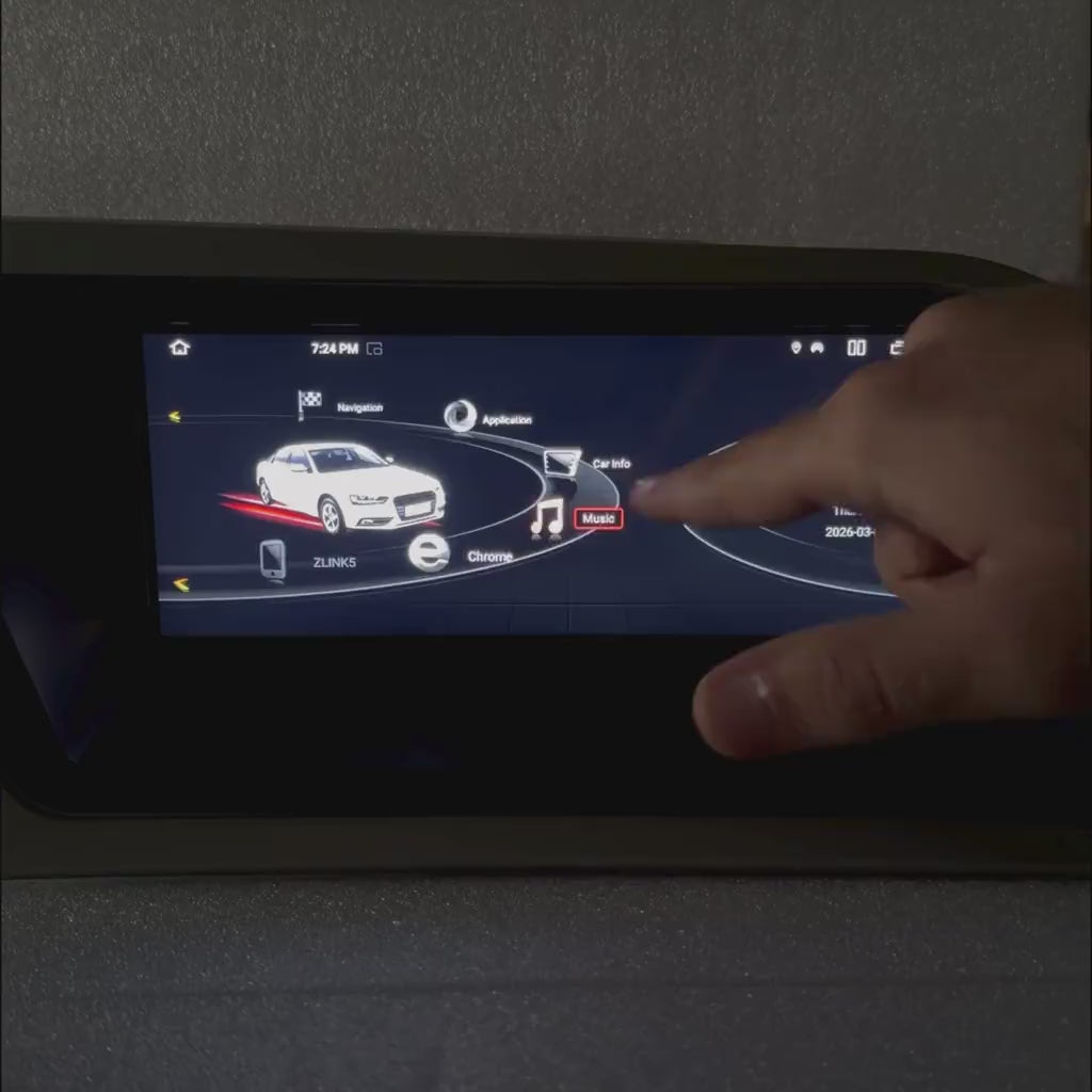Navigatie Android Audi A4 B8, CarPlay & Android Auto Wireless, 8GB RAM